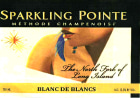 Sparkling Pointe Winery Blanc de Blancs 2006 Front Label