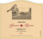 Trader Joe's Grower's Reserve Merlot 2015 Front Label