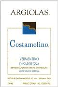 Argiolas Costamolino Vermentino 2002 Front Label