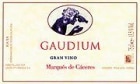 Marques de Caceres Gaudium Gran Vino 1996 Front Label