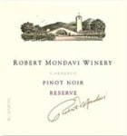 Robert Mondavi Reserve Pinot Noir 2001 Front Label