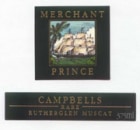 Campbells Merchant Prince Rare Rutherglen Muscat (half-bottle) Front Label