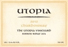 Utopia Vineyard Chardonnay 2012 Front Label