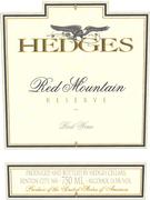 Hedges Family Estate Red Mountain Reserve 2000 Front Label
