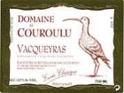 Domaine le Couroulu Vacqueyras 2000 Front Label