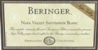 Beringer Napa Valley Sauvignon Blanc 2002 Front Label