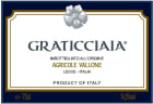 Agricole Vallone Graticciaia Rosso Passito 2008 Front Label