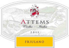 Attems Collio Friulano 2011 Front Label