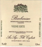 Cigliuti Barbaresco Vigne Erte 2008 Front Label