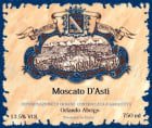 Orlando Abrigo Moscato D'Asti 2015 Front Label