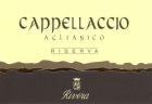 Rivera Castel del Monte Cappellaccio Riserva Aglianico 2006 Front Label