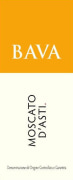 Bava Moscato d'Asti 2015 Front Label