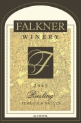 Falkner Winery Riesling 2005 Front Label