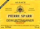 Pierre Sparr Reserve Gewurztraminer 1999 Front Label
