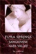 Flora Springs Sangiovese 2002 Front Label