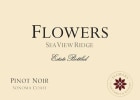 Flowers Sea View Ridge Estate Pinot Noir 2015 Front Label