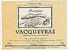 Montirius Vacqueyras 2001 Front Label