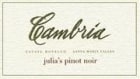 Cambria Julia's Vineyard Pinot Noir 2002 Front Label