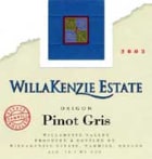 WillaKenzie Estate Pinot Gris 2003 Front Label