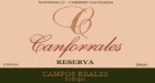 Campos Reales Canforrales Reserva 1998 Front Label