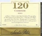 Santa Rita 120 Carmenere 2003 Front Label