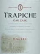 Trapiche Oak Cask Malbec 2002 Front Label