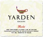 Yarden Merlot (OK Kosher) 2003 Front Label