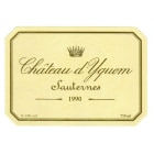 Chateau d'Yquem Sauternes 1990 Front Label