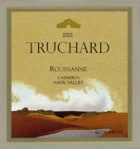 Truchard Estate Roussanne 2001 Front Label