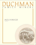 Duchman  Aglianico 2012 Front Label