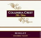 Two Vines Columbia Valley Merlot 2002 Front Label