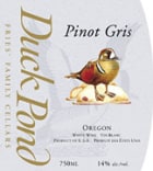 Duck Pond Willamette Valley Pinot Gris 2003 Front Label