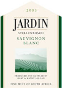Jardin Sauvignon Blanc 2004 Front Label
