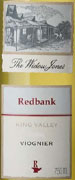 Redbank Widow Jones Viognier 2004 Front Label