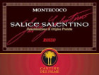 Cantine Due Palme Salice Salentino Montecoco 2014 Front Label