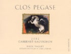 Clos Pegase Napa Cabernet Sauvignon 2002 Front Label