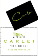 Carlei - Green Vineyards Tre Rossi 2005 Front Label