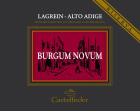 Castelfeder Alto Adige Burgum Novum Riserva Lagrein 2010 Front Label