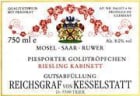 Von Kesselstatt Piesporter Goldtropfchen Kabinett 1997 Front Label