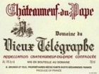 Domaine du Vieux Telegraphe Chateauneuf-du-Pape La Crau 2003 Front Label