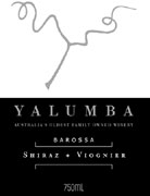 Yalumba Hand Picked Barossa Shiraz/Viognier 2004 Front Label