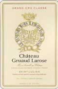 Chateau Gruaud Larose (375ML half-bottle) 2001 Front Label