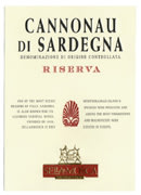 Sella & Mosca Cannonau di Sardegna Riserva 2002 Front Label