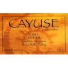 Cayuse Cailloux Vineyard Syrah 2003 Front Label