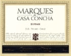 Concha y Toro Marques de Casa Concha Syrah 2004 Front Label