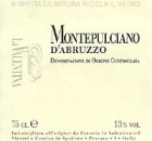 La Valentina Montepulciano d'Abruzzo 2004 Front Label