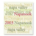 Dominus Napanook Vineyard 2003 Front Label