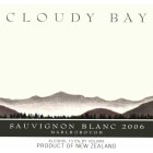 Cloudy Bay Sauvignon Blanc 2006 Front Label