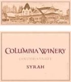 Columbia Winery Columbia Valley Syrah 2004 Front Label