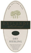 Drylands Dry Riesling 2006 Front Label